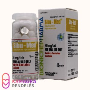 Sibu-Med 20mg - sibutramine [Genesis Sibutramine helyettesítő]