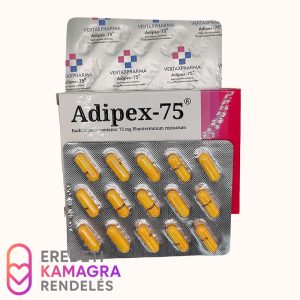 Adipex-75 fogyasztószer – Hatékony támogatás a gyors és tartós fogyáshoz