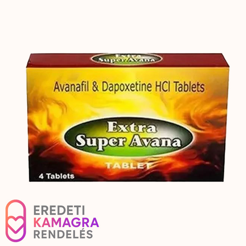 Extra Super Avana - Avanafil 200mg + Dapoxetine 60mg
