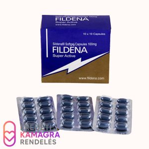 Fildena Super Active - Lágy zselé kapszula, Sildenafil 100mg