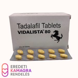 Generikus Cialis: Vidalista 80 - Tadalafil 80mg