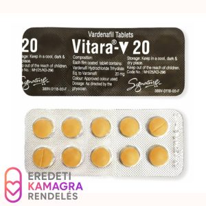 Vitara-V 20 (Vardenafil 20mg) – Generikus Levitra